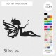 adhesivo decorativo hada noche
