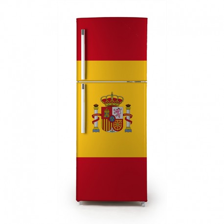 Pegatina frigo bandera España