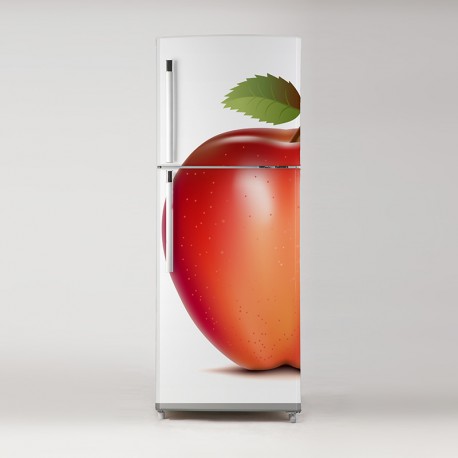 Pegatina frigo manzana