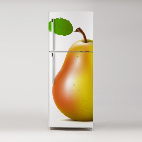 Pegatina frigo pera