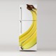 Pegatina frigo plátanos