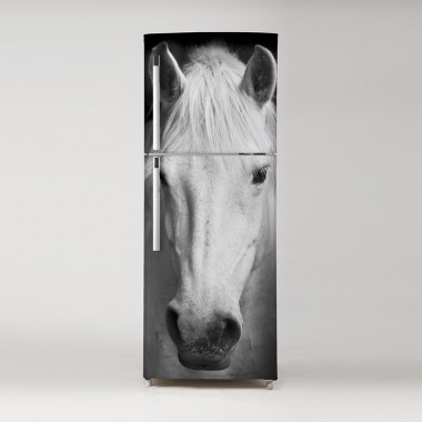 Pegatina frigo caballo