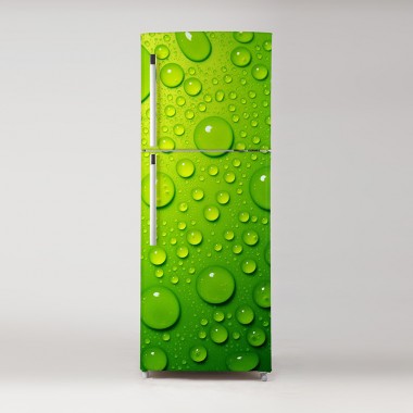 Pegatina frigo gotas lima
