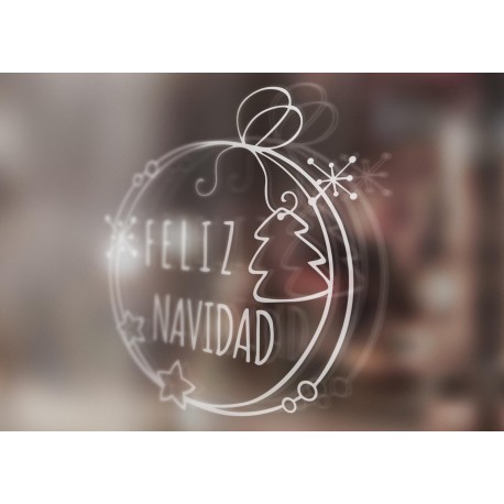 Vinilo Feliz Navidad o Bon Nadal