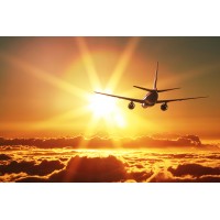 Vuelo al atardecer
