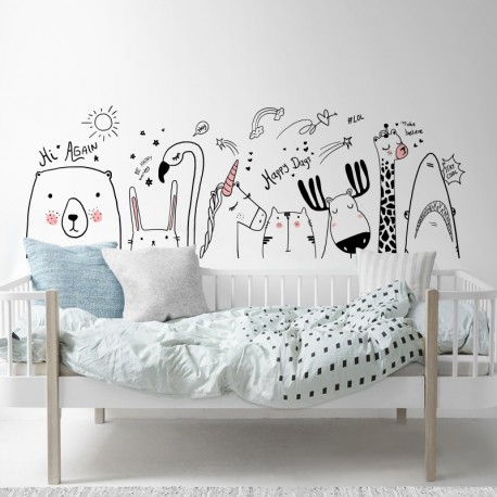 Pegatina decorativa pared infantil
