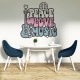 Vinilos decorativos: setentas peace love music