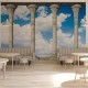 Fotomurales: mirador nubes en cafetería