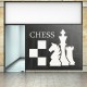 Vinilos decorativos: para comercios ajedrez chess