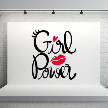 Vinilos decorativos: poder femenino 1