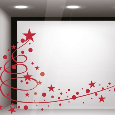 Árbol Navidad para escaparate