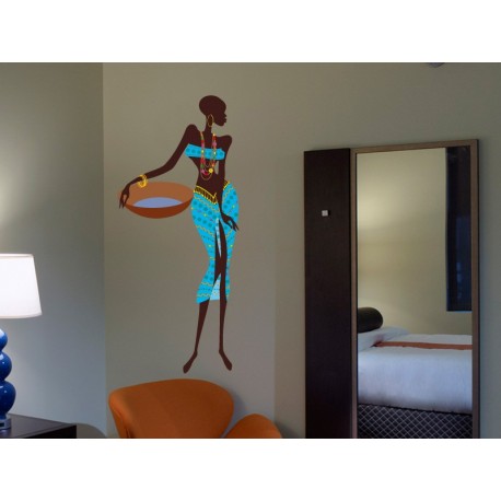 adhesivo decorativo Madagascar Mujer II