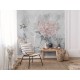Papel pintado flower grunge