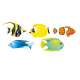 Vinilo peces de mar
