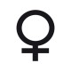 Símbolo Mujer decoración con vinilo