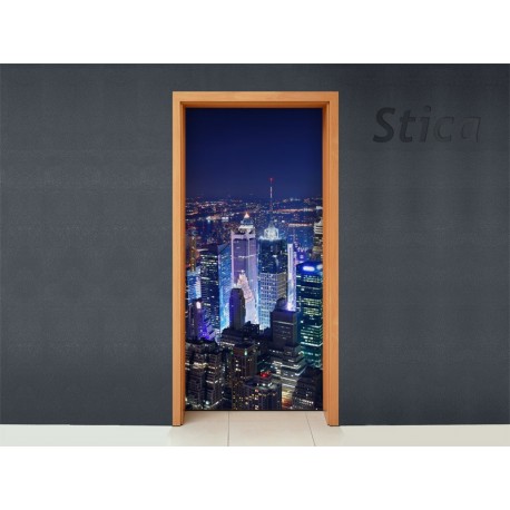 vinilo decorativo Rascacielos II para Puerta