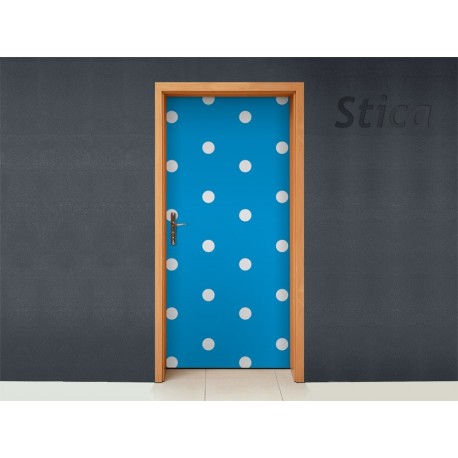 Vinilo Topos azules-vinilos-decorativos