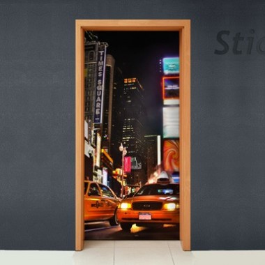 Vinilo New york para puerta -vinilos-decorativos