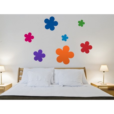 adhesivo decorativo Flores