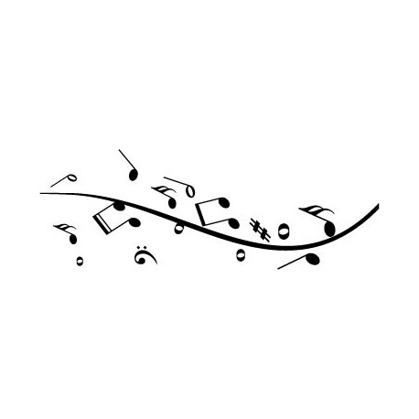 Sinfonía Musical imagen vinilo decorativo