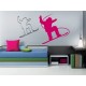 Snowboard II adhesivo decorativo ambiente