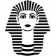 Egipto Motivo I decoración con vinilo