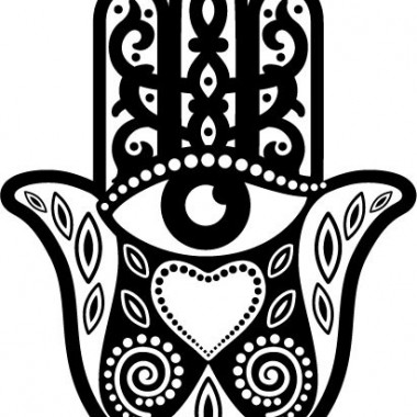 Mano Tribal II imagen vinilo decorativo