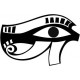 Ojo Osiris Egipcio producto vinilos