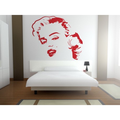 Marilyn Monroe Motivo I decoración con vinilo