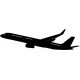 Avión Motivo II imagen vinilo decorativo