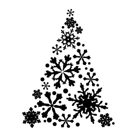 adhesivo decorativo Árbol de Navidad III