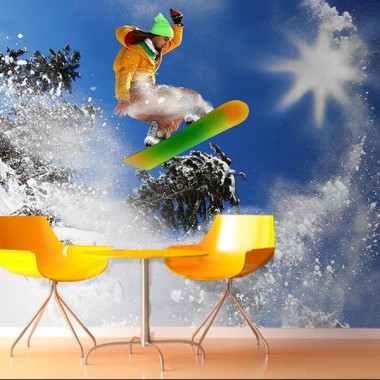 Fotomural Snow decoración con vinilo
