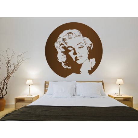 pegatina pared Marilyn Monroe Motivo II