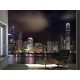 Fotomural HongKong Skyline imagen vinilo decorativo