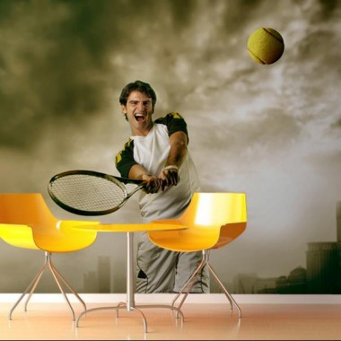 adhesivo decorativo Fotomural Tenis