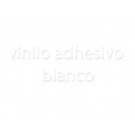 Vinilo adhesivo blanco decoración con vinilo