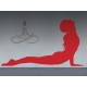 vinilos imagen producto Yoga Postura X