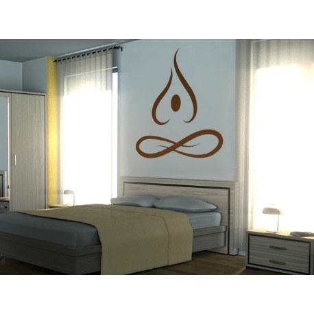 Yoga Motivo II adhesivo decorativo ambiente