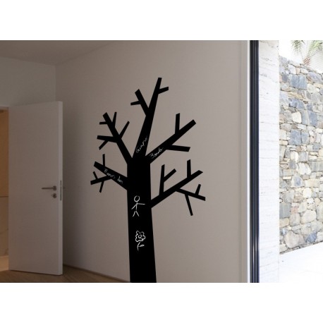Pizarra Árbol decoración con vinilo
