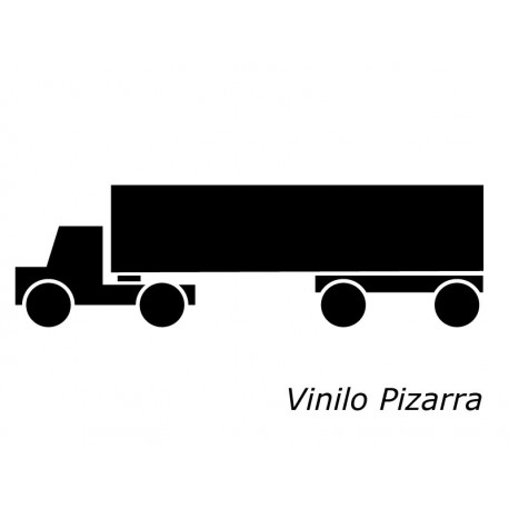 Pizarra Camión adhesivo decorativo ambiente