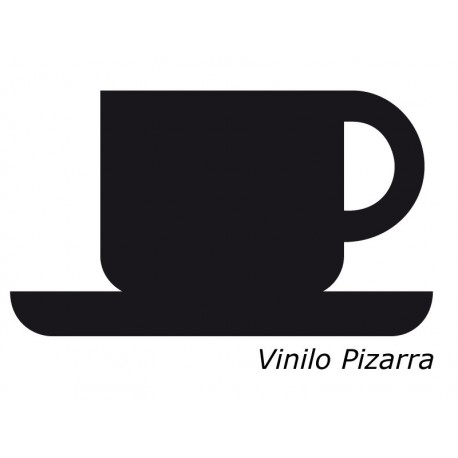 Pizarra Café decoración con vinilo