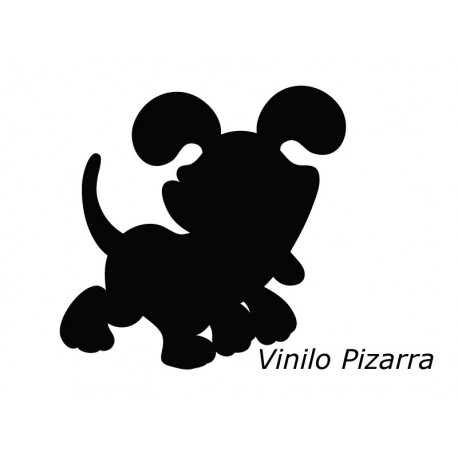 Pizarra Perrito producto vinilos