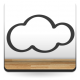 pegatina decorativa Contorno de Nube Dulces Sueños