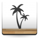 Palmera Motivo II adhesivo decorativo ambiente