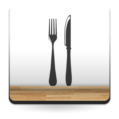 pegatina decorativa Tenedor y Cuchillo