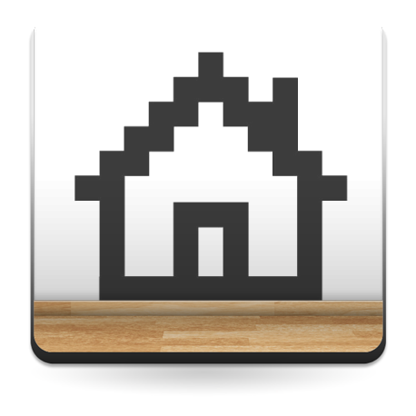 adhesivo decorativo Icono Inicio