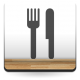 Símbolo Comedor I adhesivo decorativo ambiente
