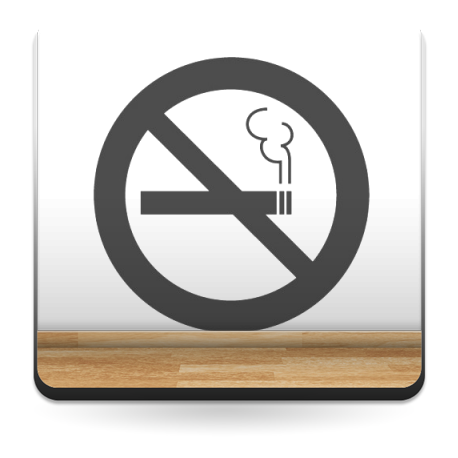 adhesivo decorativo Símbolo Prohibido Fumar