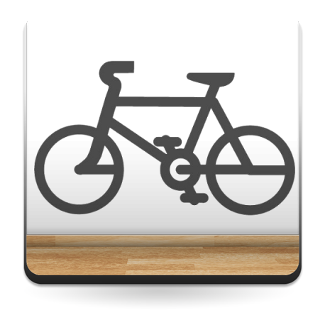 vinilo decorativo Símbolo Bicicleta