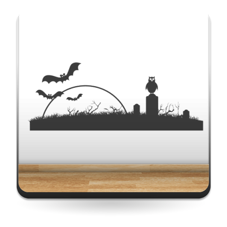 adhesivo decorativo Cementerio